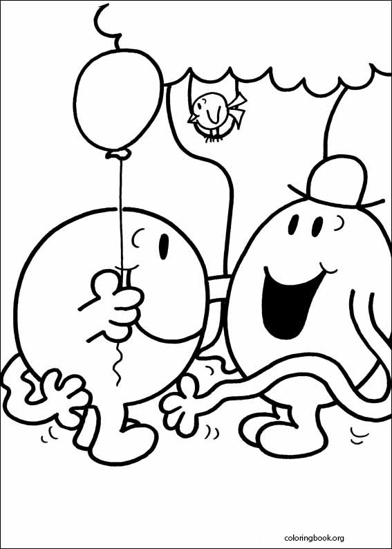 Mr. Men coloring page (064)