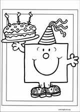 Mr. Men coloring page (049)