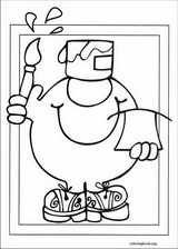 Mr. Men coloring page (055)