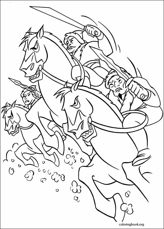 Mulan coloring page (018)