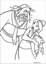 Mulan coloring page (011)