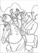 Mulan coloring page (036)