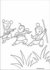 Mulan coloring page (042)