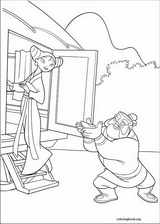 Mulan coloring page (045)