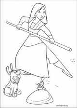 Mulan coloring page (053)