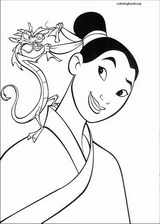 Mulan coloring page (067)