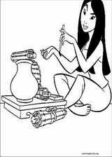 Mulan coloring page (073)