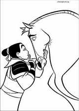 Mulan coloring page (079)