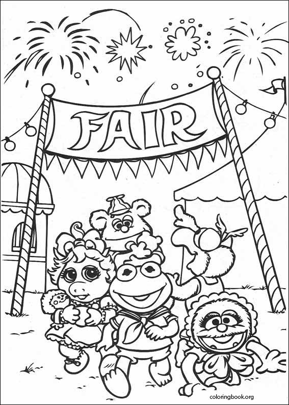 Muppet Babies coloring page (030)