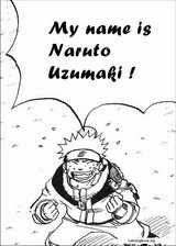 Naruto coloring page (008)