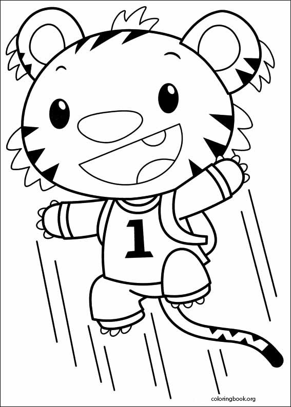 Ni Hao, Kai-Lan coloring page (001)