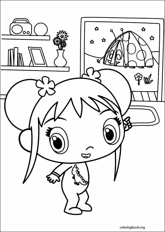 Ni Hao, Kai-Lan coloring page (002)