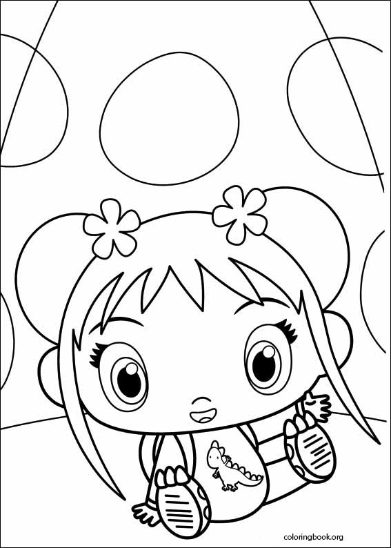 Ni Hao, Kai-Lan coloring page (003)