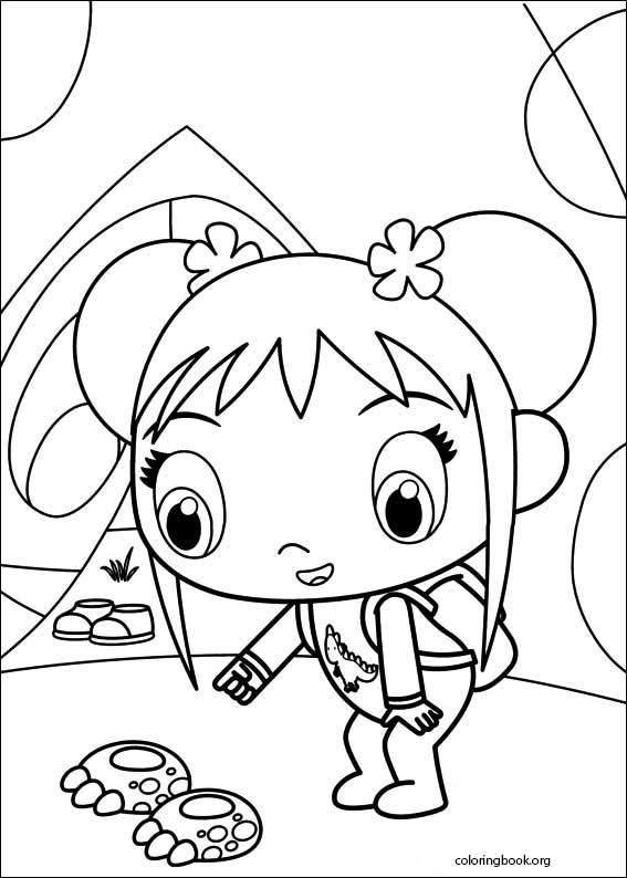 Ni Hao, Kai-Lan coloring page (005)