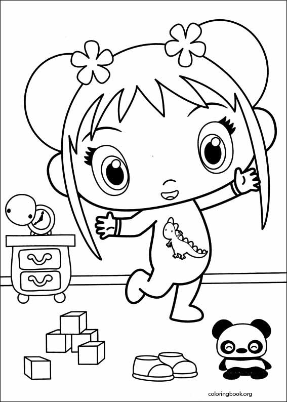 Ni Hao, Kai-Lan coloring page (008)