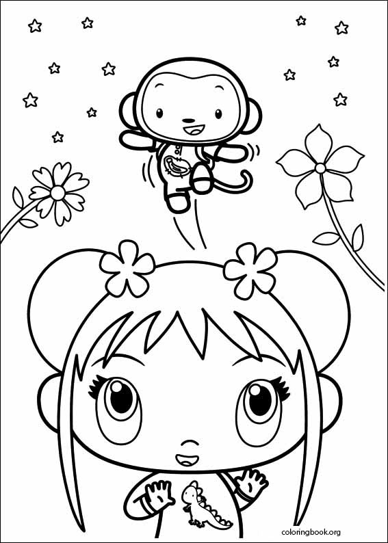 Ni Hao, Kai-Lan coloring page (011)