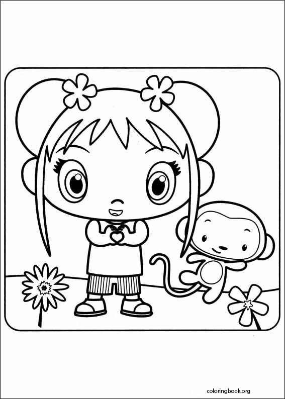 Ni Hao, Kai-Lan coloring page (019)