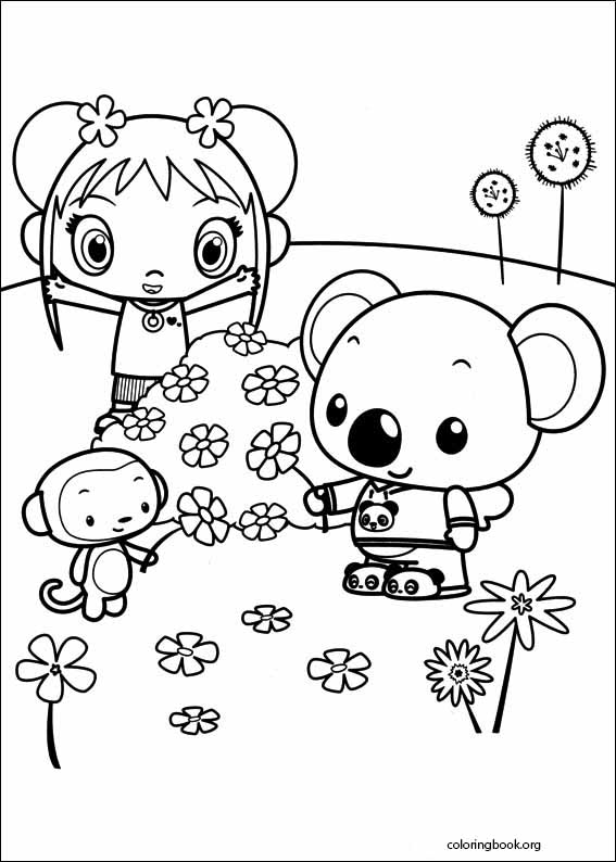 Ni Hao, Kai-Lan coloring page (020)