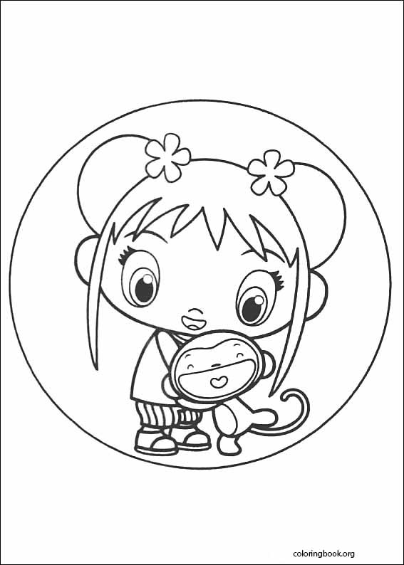 Ni Hao, Kai-Lan coloring page (038)