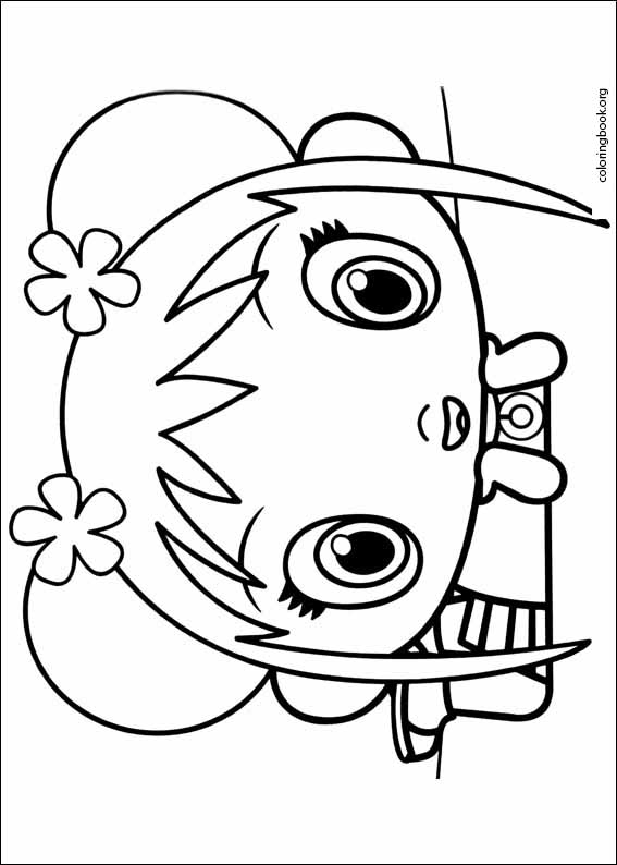 Ni Hao, Kai-Lan coloring page (051)