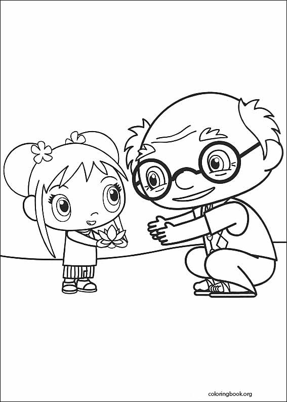 Ni Hao, Kai-Lan coloring page (056)