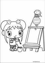 Ni Hao, Kai-Lan coloring page (027)