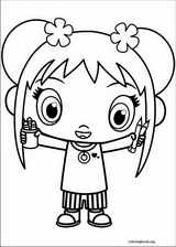 Ni Hao, Kai-Lan coloring page (032)