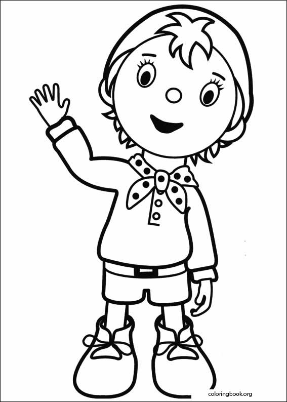 Noddy coloring page (002)