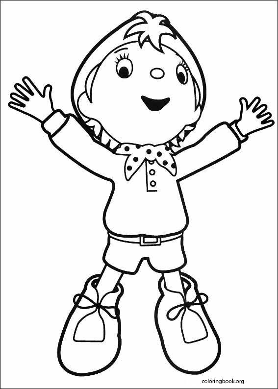Noddy coloring page (004)