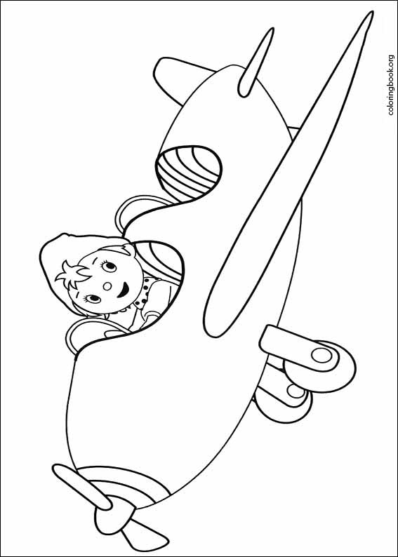 Noddy coloring page (005)