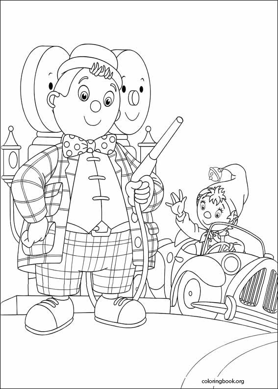 Noddy coloring page (012)