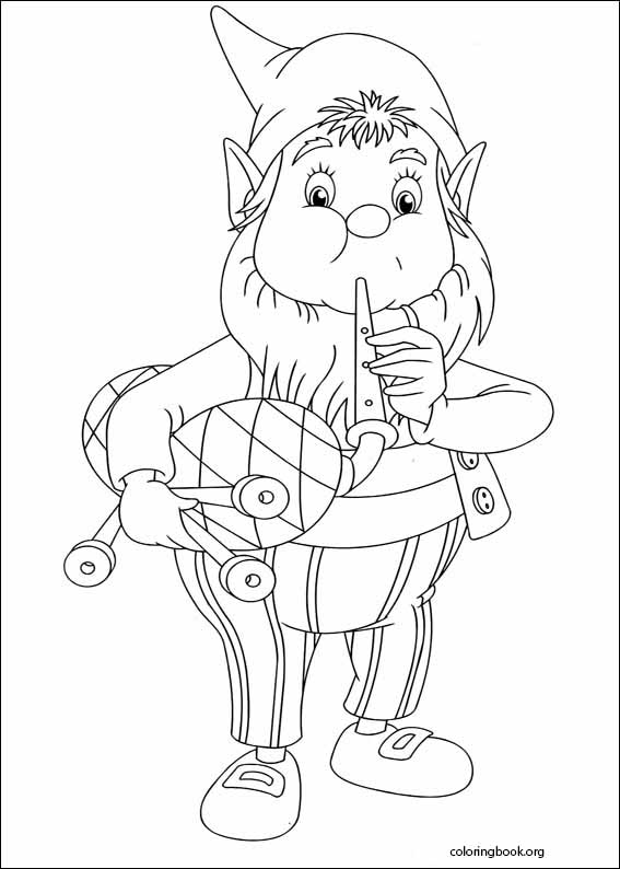 Noddy coloring page (018)