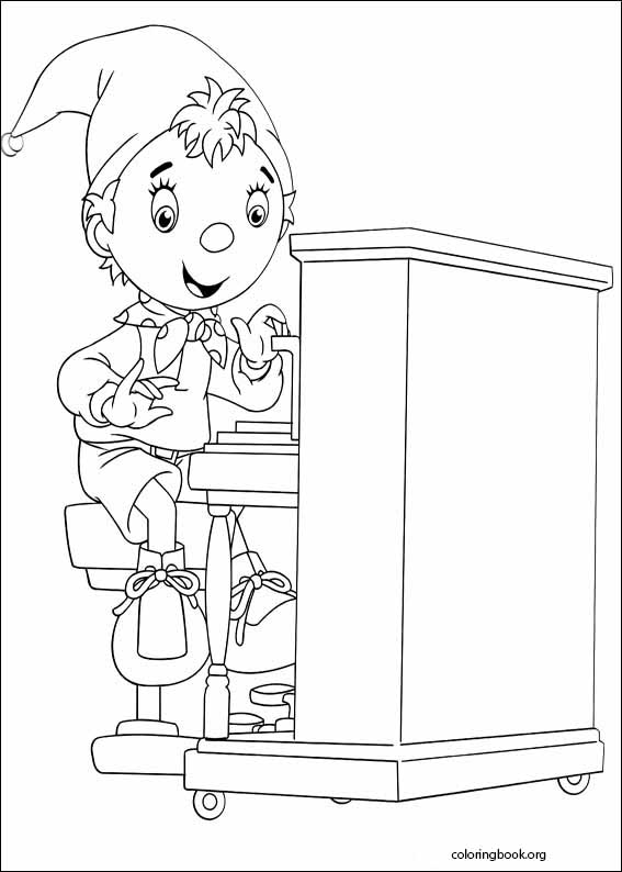 Noddy coloring page (020)