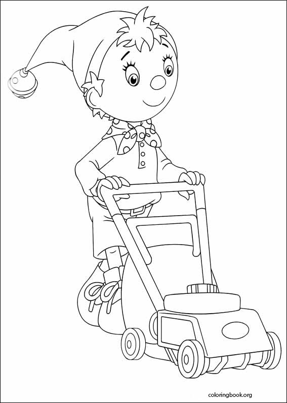 Noddy coloring page (025)
