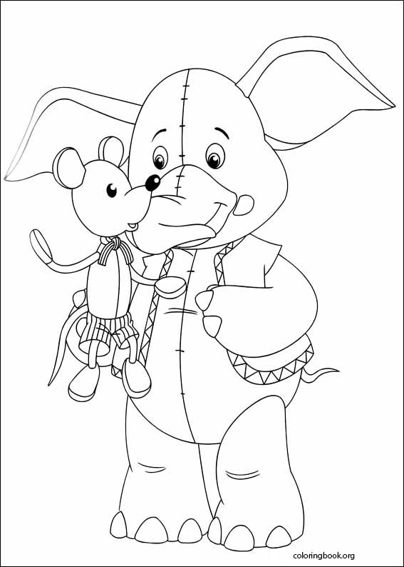 Noddy coloring page (027)