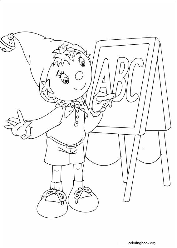 Noddy coloring page (028)