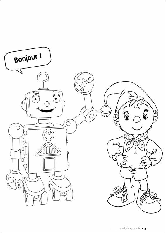 Noddy coloring page (048)