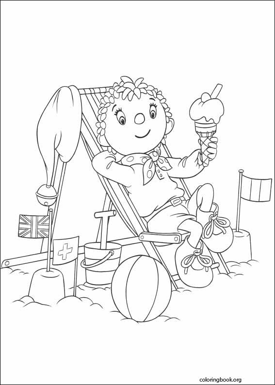 Noddy coloring page (054)