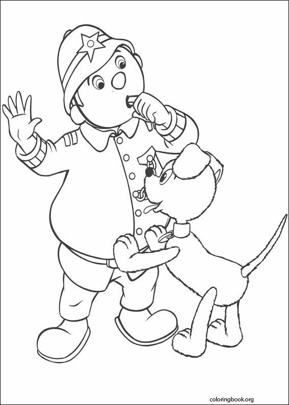 Noddy coloring page (056)