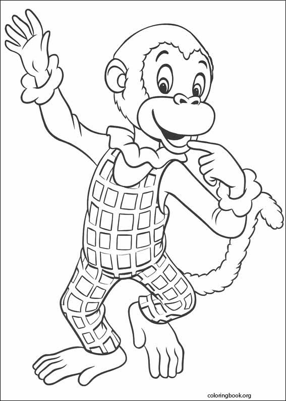 Noddy coloring page (075)