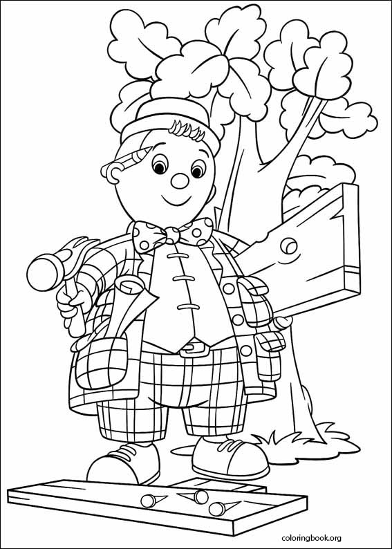 Noddy coloring page (084)