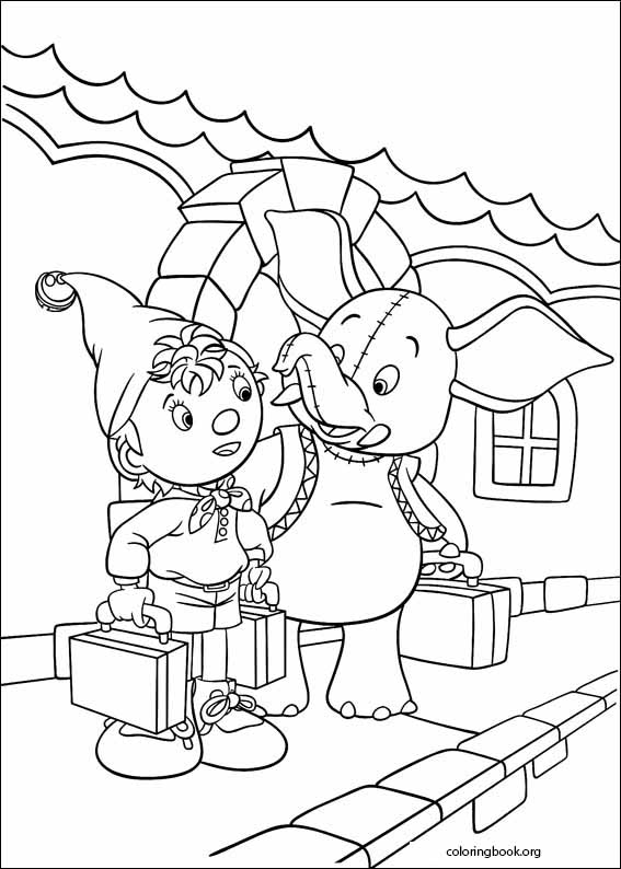 Noddy coloring page (087)