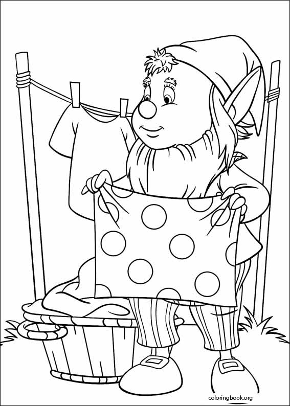 Noddy coloring page (090)