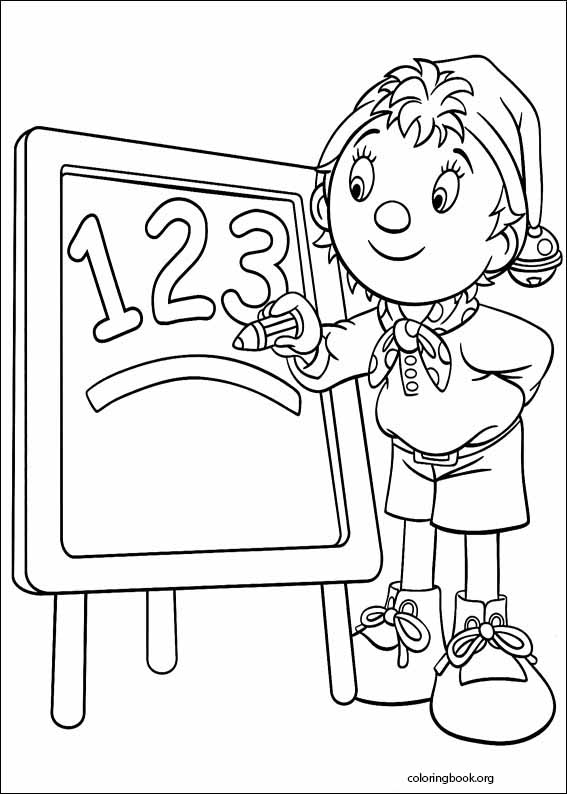 Noddy coloring page (098)