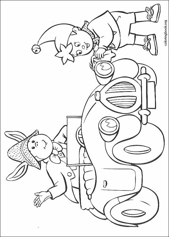 Noddy coloring page (104)
