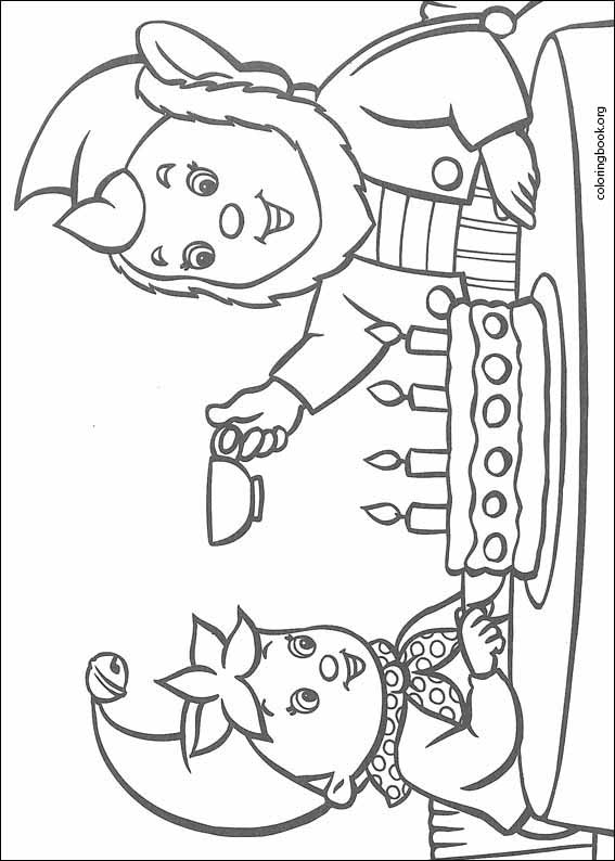 Noddy coloring page (127)