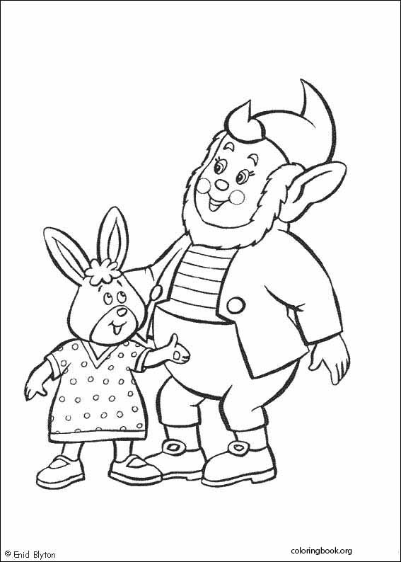 Noddy coloring page (153)