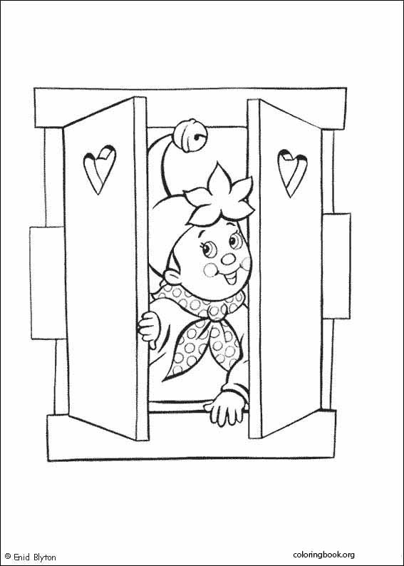 Noddy coloring page (154)