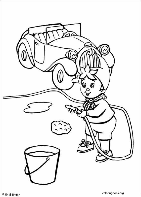 Noddy coloring page (157)