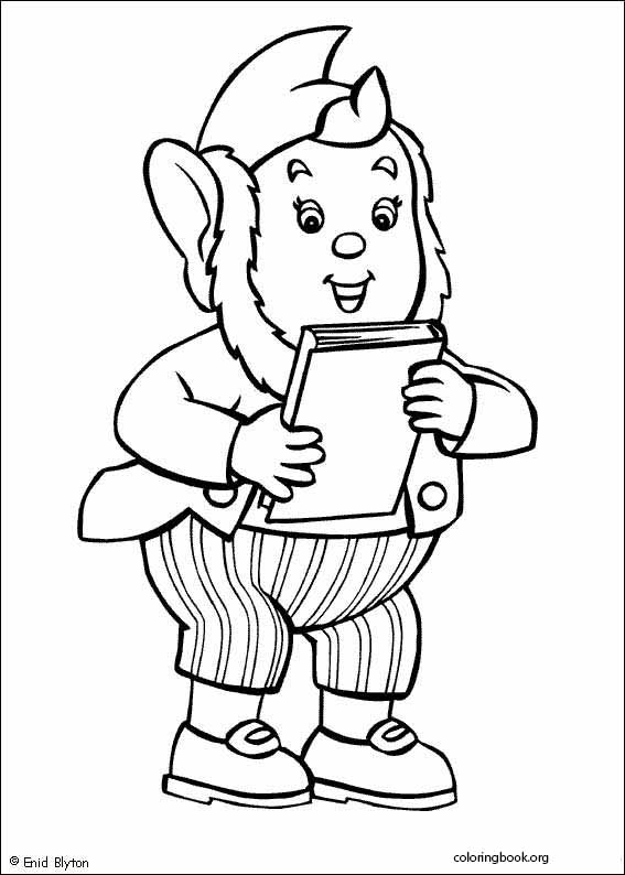 Noddy coloring page (158)